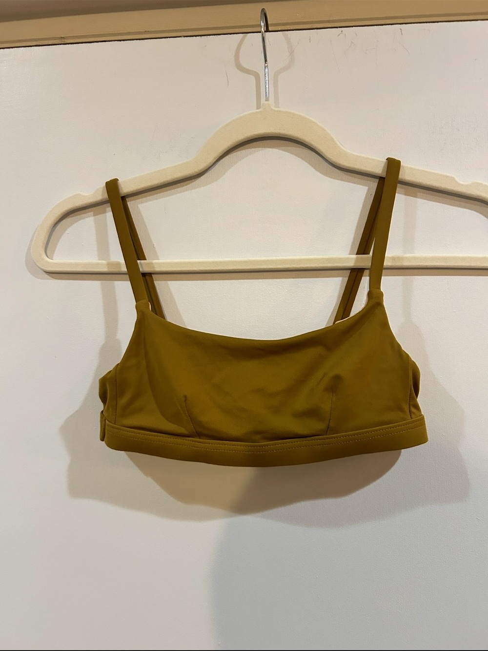 Madewell Olive Green Bikini Bralette Top